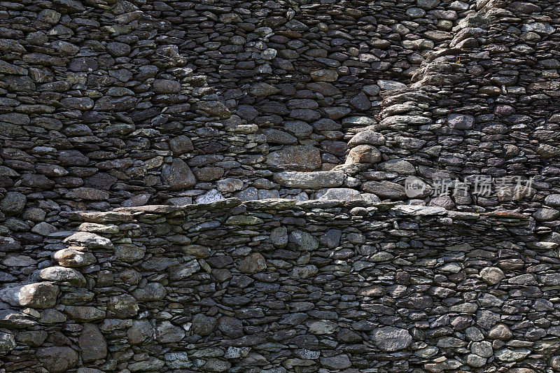 Staigue Stone Fort在Kerry县，爱尔兰